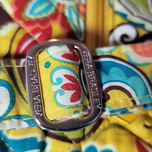 Vera Bradley Provencal Mailbag Crossbody w/Rhythm and Blues Checkbook Cover - Picture 10 of 13